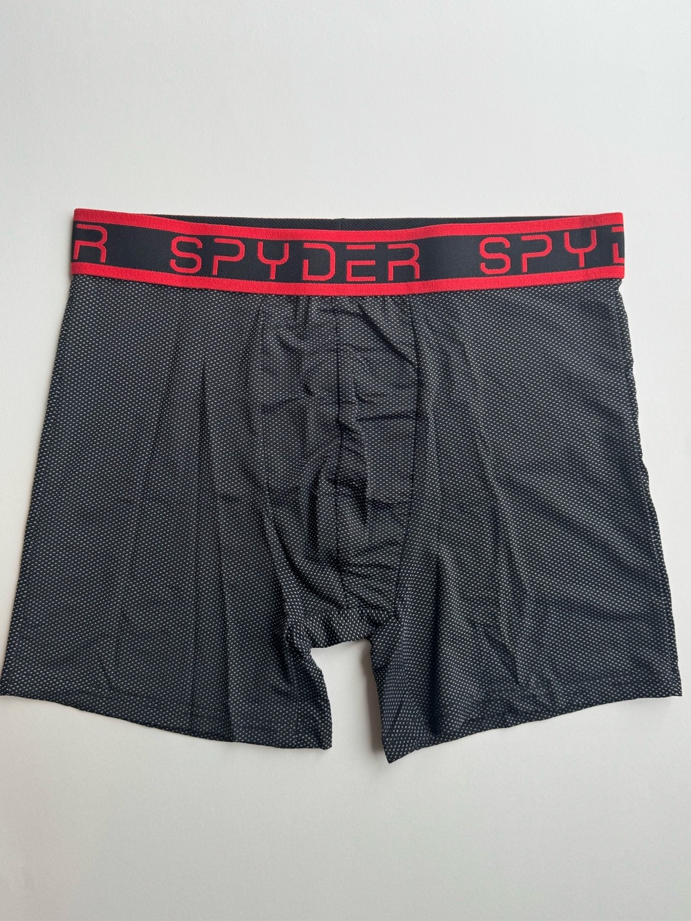 Spyder - Men's Boxer Briefs with Red Logo Waistband